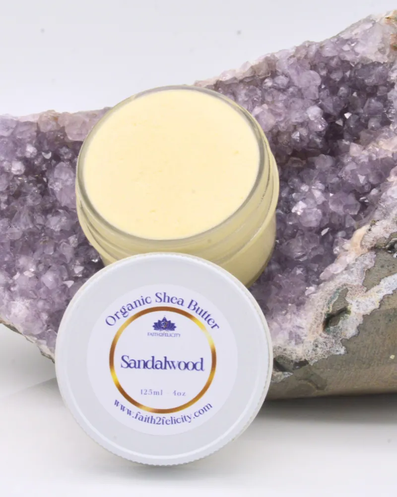 Sandalwood Harmony Body Butter | Grounding Shea Moisturizer