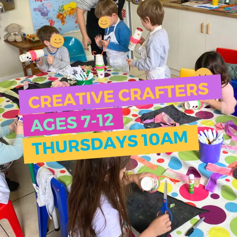 Creative Kids Art Club Ages 7-12