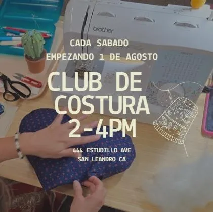 Club de Costura (Semanal) Sabados 2pm-4pm