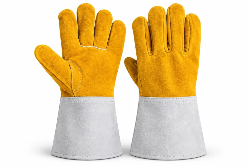 Split Leather Welding Gloves - 1077