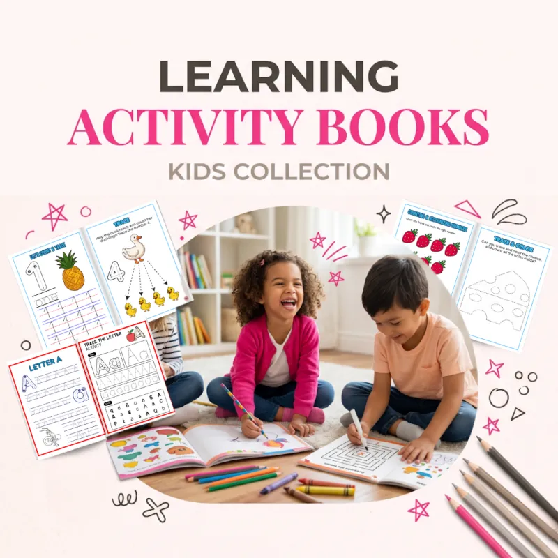 Learning Activity Books Collection