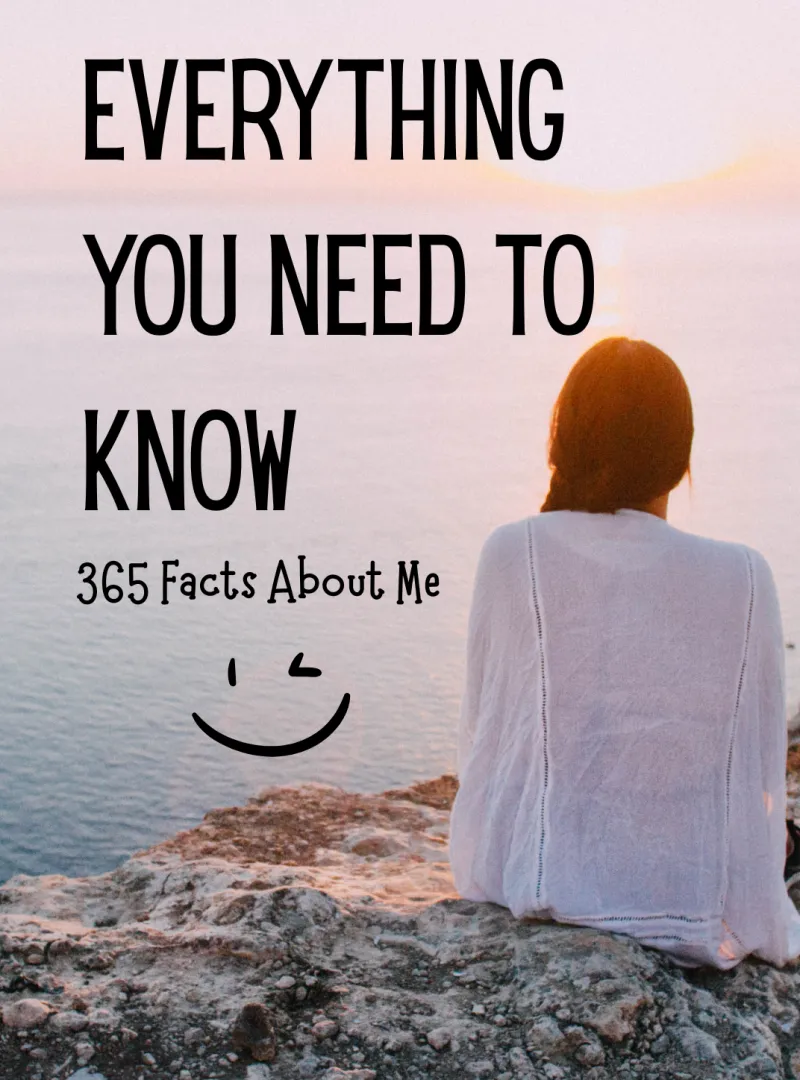 365 Facts About Me – Self-Discovery Journal with Guided Prompts
