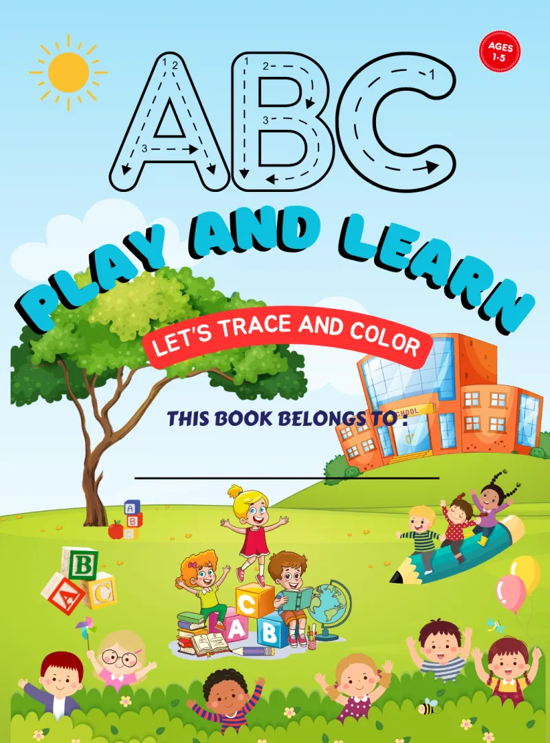 ABC Learning Busy Book for Toddlers – Printable Alphabet Activity Book