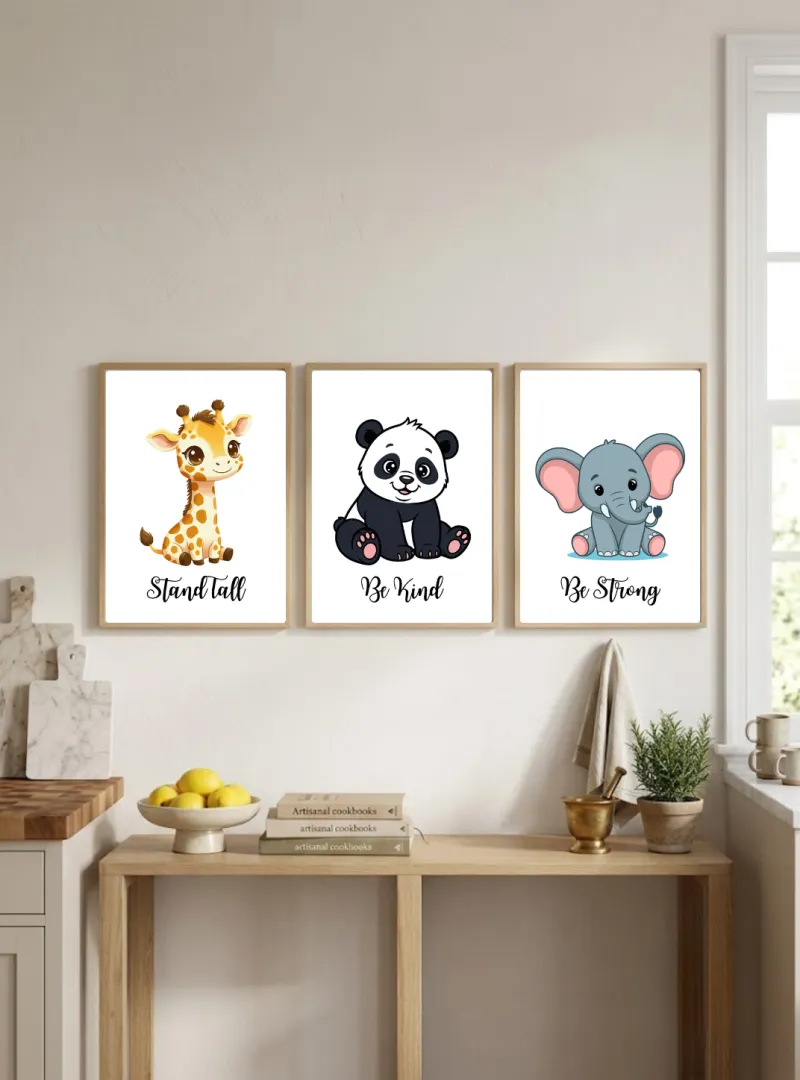 Aesthetic Wall Art Set of 3 – Printable Home Decor Digital Download