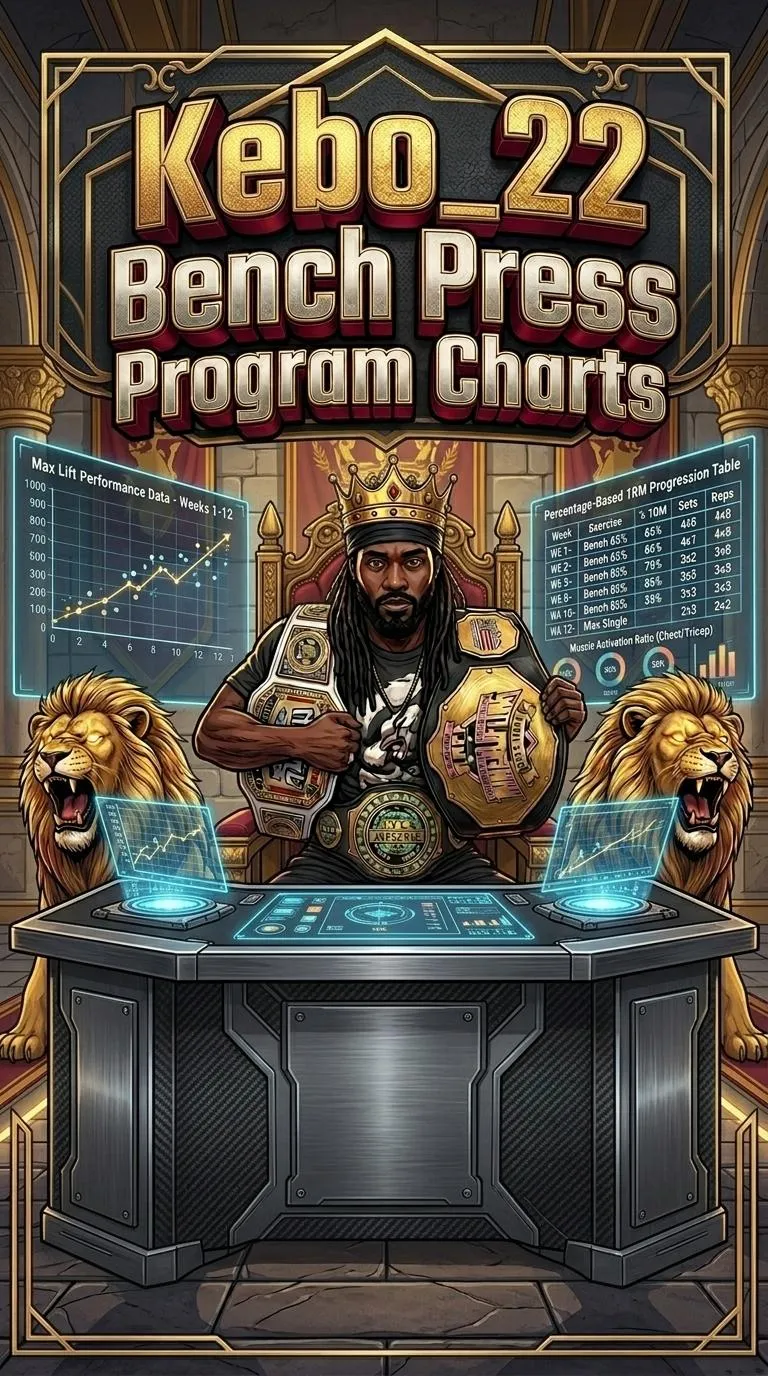 The Kebo_22 Bench Press Program Chart