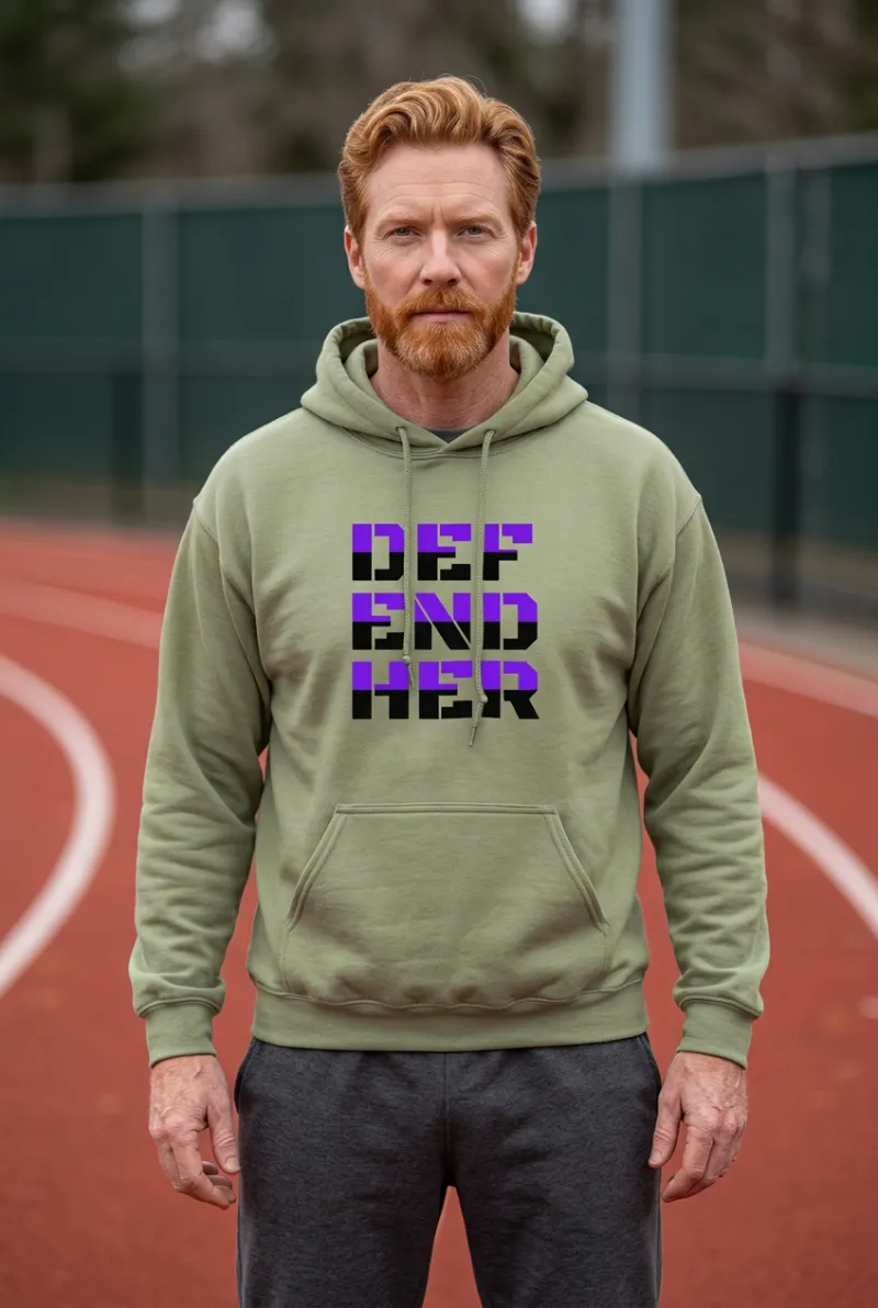 "DefendHer" Actual Girl Hoodie - for Men