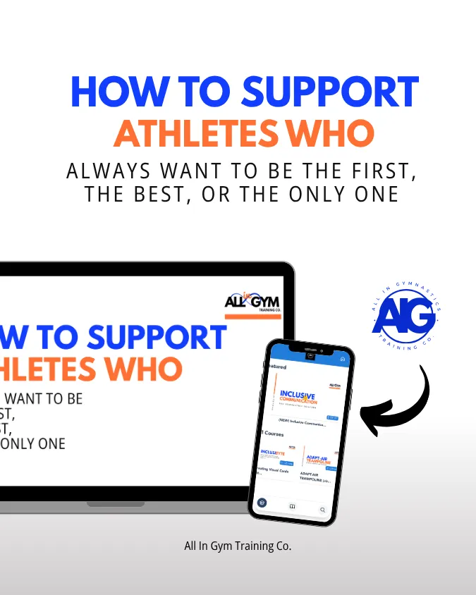 How to Support Athletes Who Always Want to Be First, Best, or the Only One