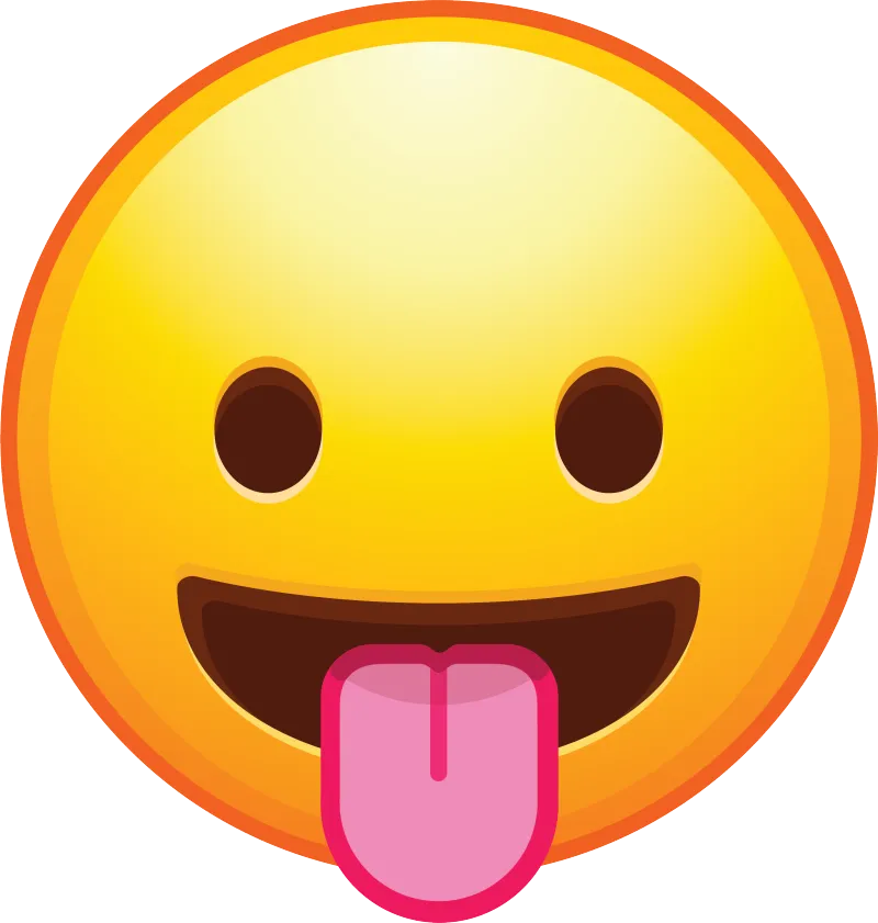 Tongue Emoji (Just The Cap)