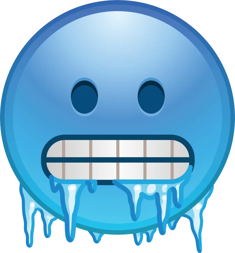 Ice Cold Emoji (Just The Cap)