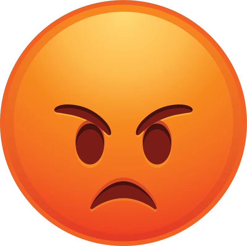 Angry Emoji (Just The Cap)