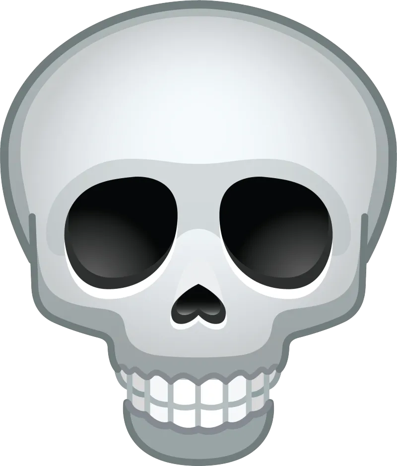 Skull Emoji (Just The Cap)