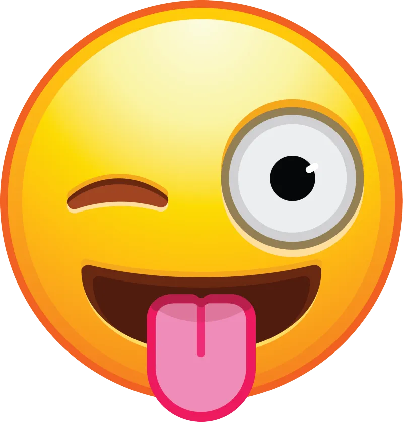 Wink Emoji (Just The Cap)