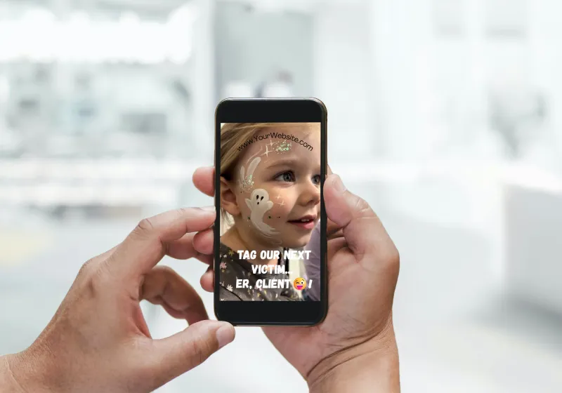 "Tag Our Next Victim..."Halloween Reel Template