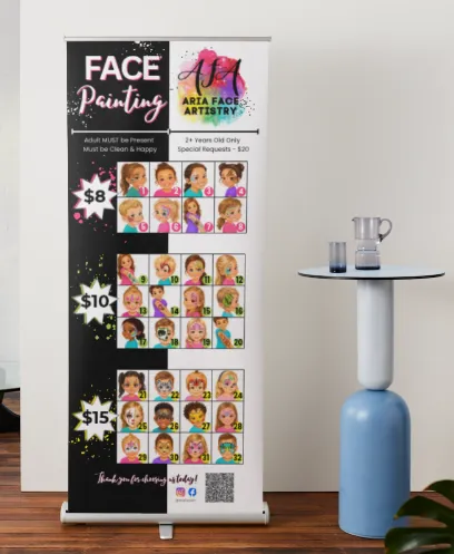 Design Display Retractable Banner Canva Template