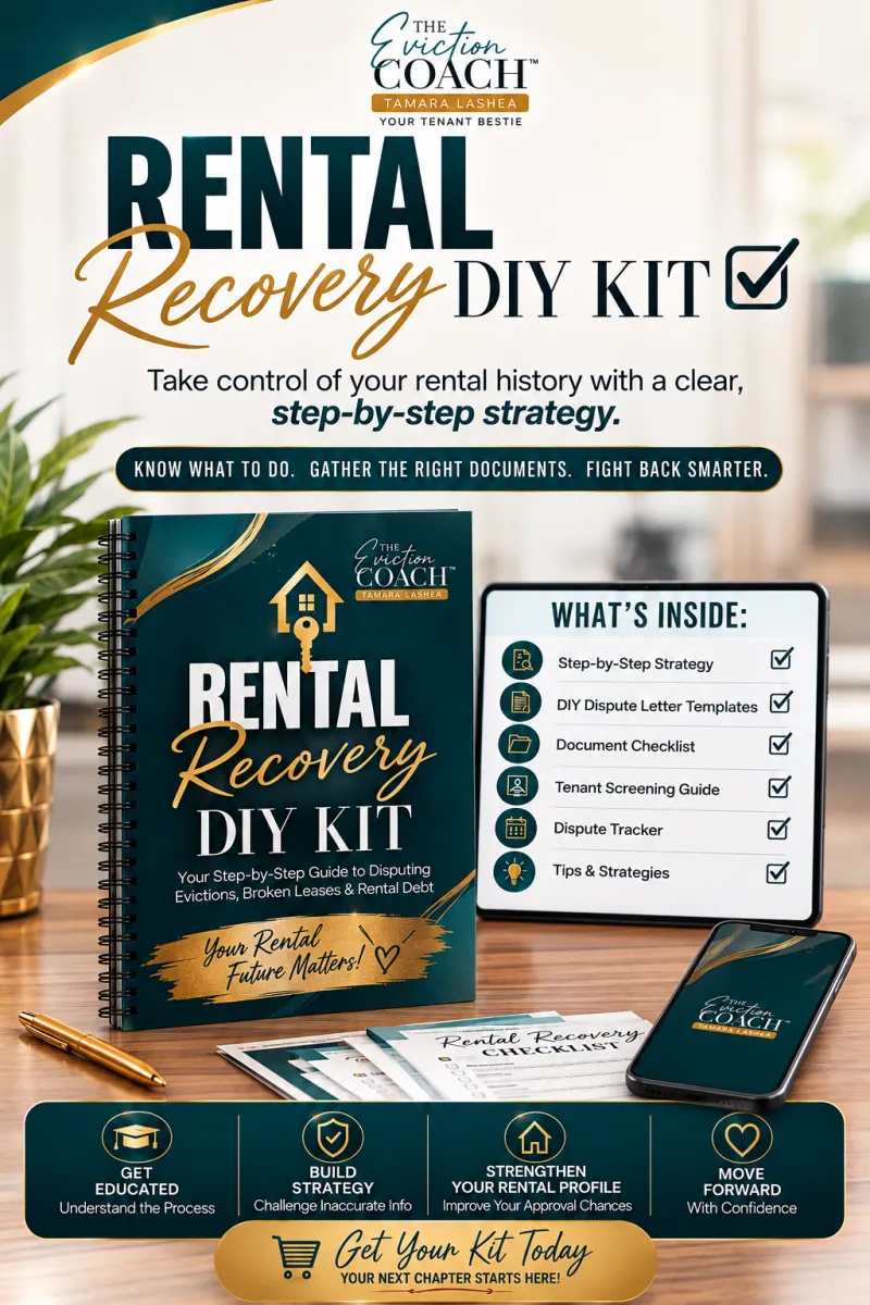RENTAL HISTORY RECOVERY DIY KIT