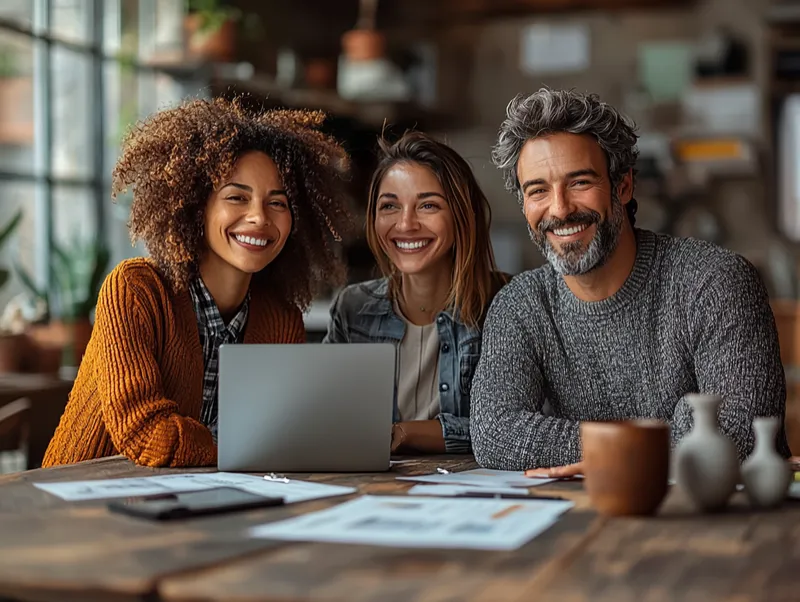 Oregon teacher reviewing home loan options with a mortgage broker