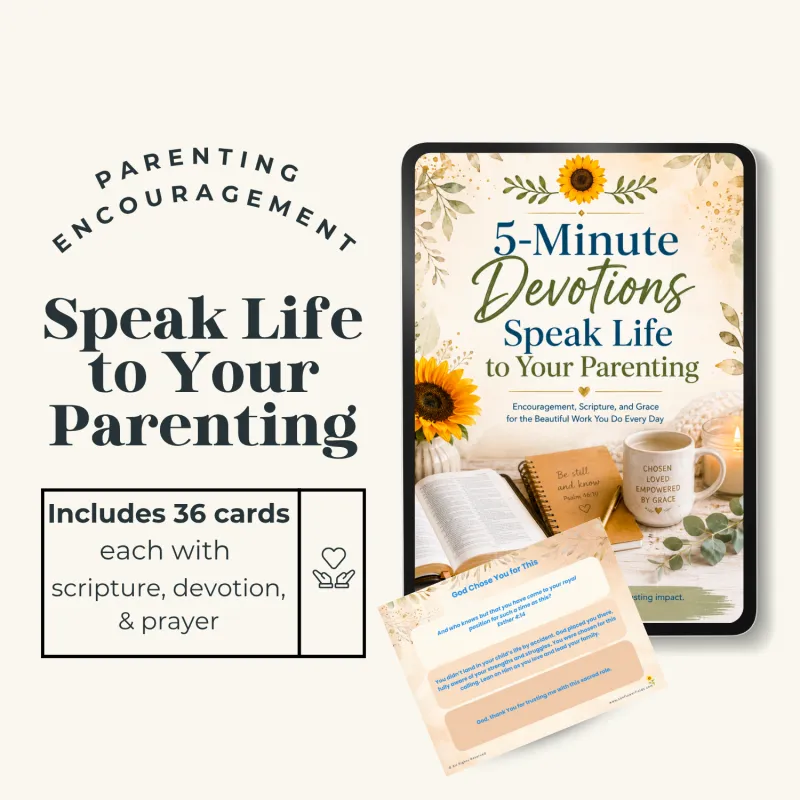 Speak Life to Your Parenting: 32 Encouragement Cards