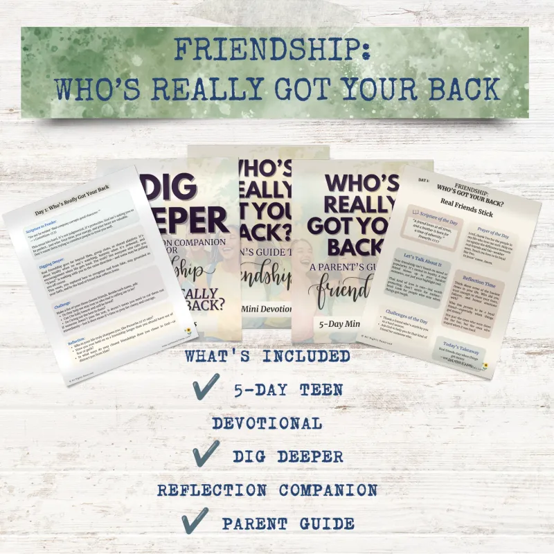 Who's Really Got Your Back? A Teen's Guide to Friendship