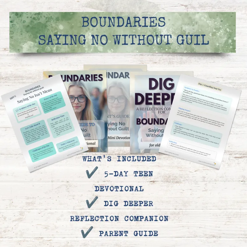 BOUNDARIES: Saying No Without Guilt