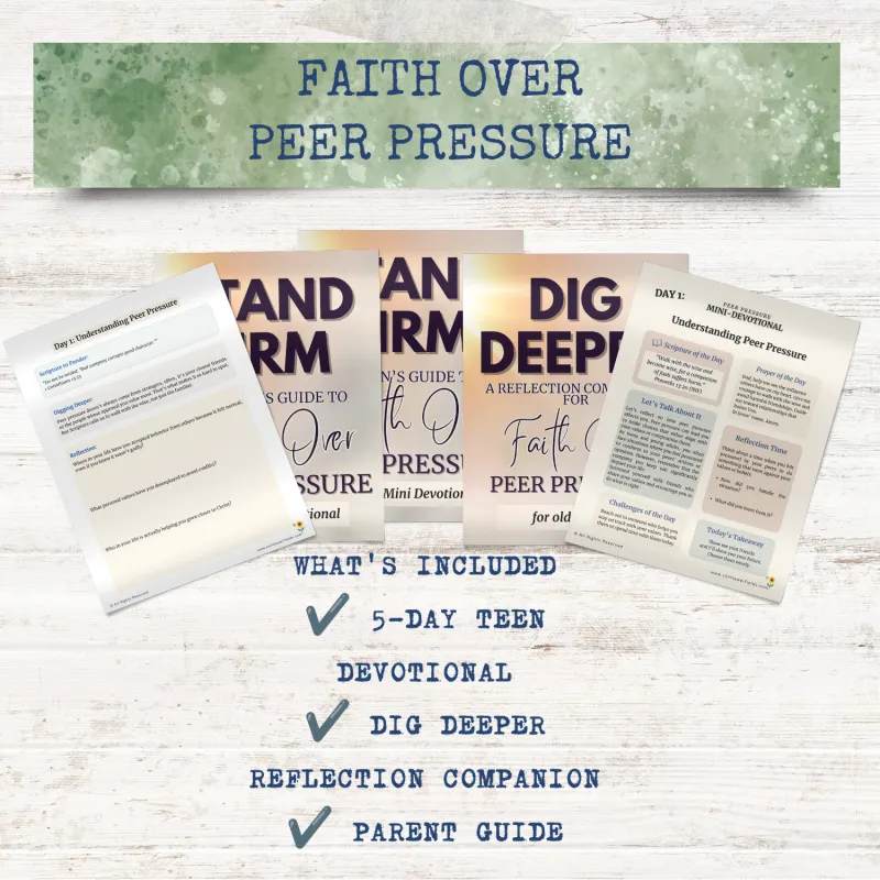 STAND FIRM: Faith Over Peer Pressure