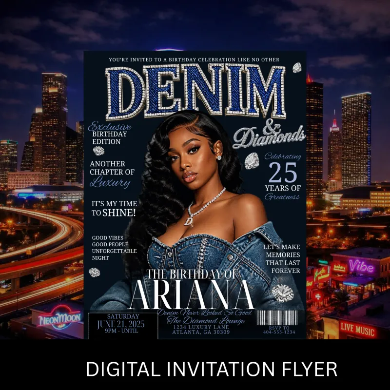 Denim & Diamond Flyer