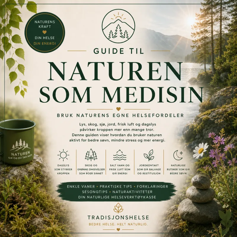 Naturen som medisin – bruk naturens egne helsefordeler