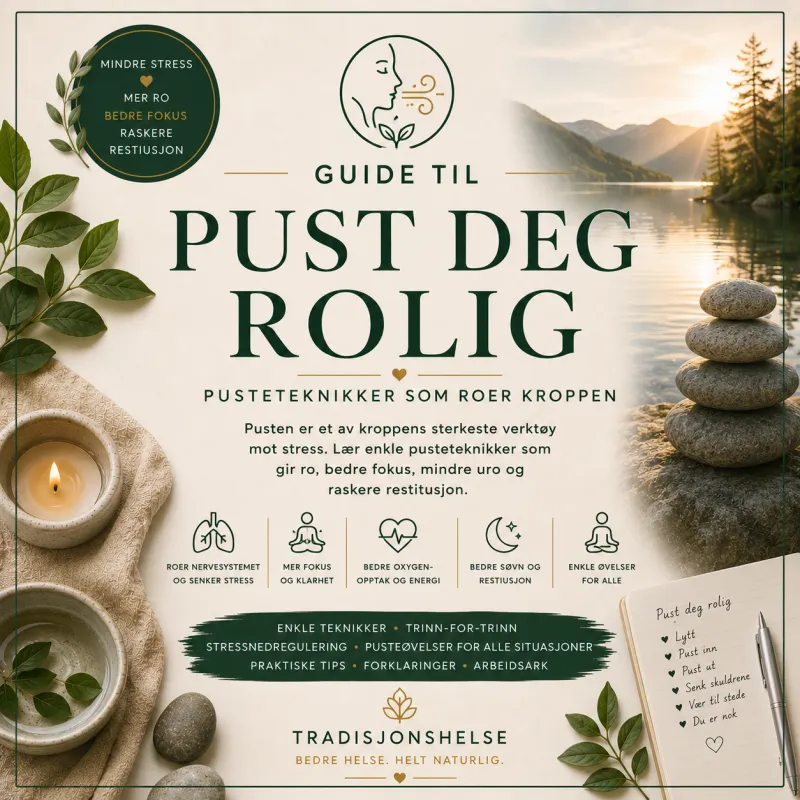 Pust deg rolig – pusteteknikker som roer kroppen