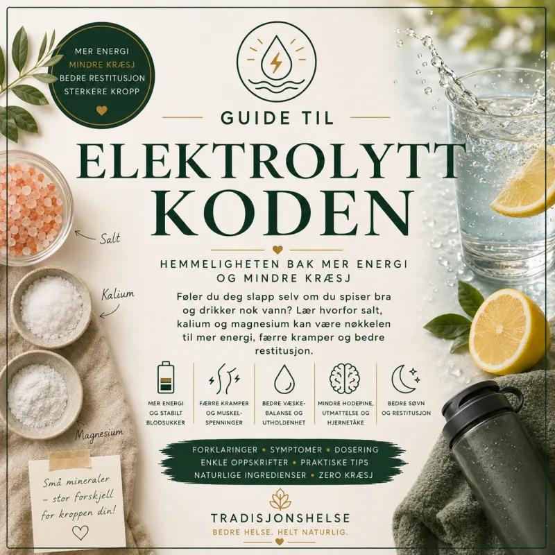 Elektrolyttkoden – hemmeligheten bak mer energi og mindre kræsj