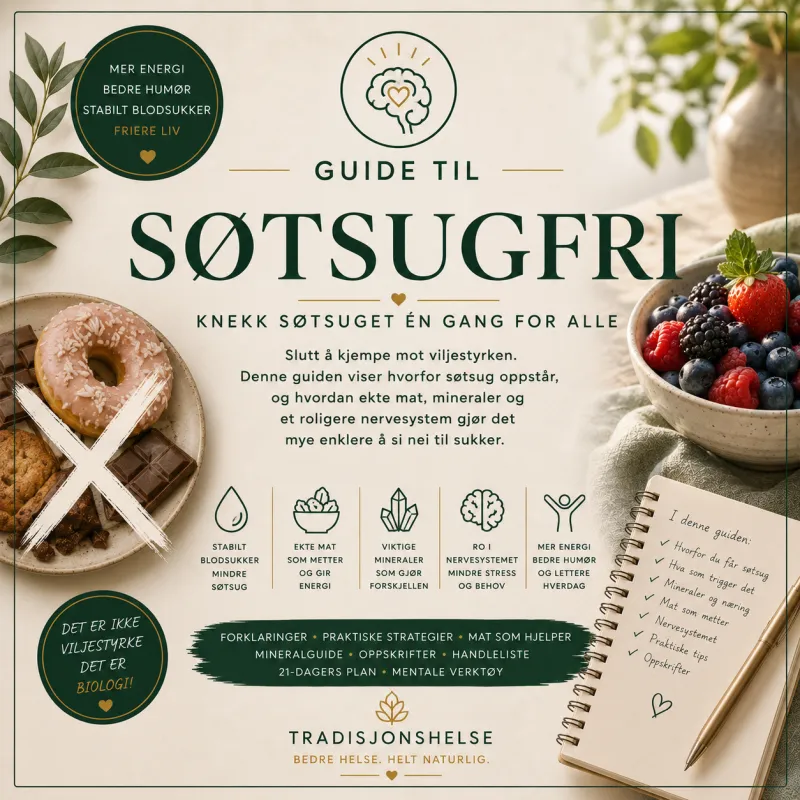Søtsugfri – knekk søtsuget én gang for alle