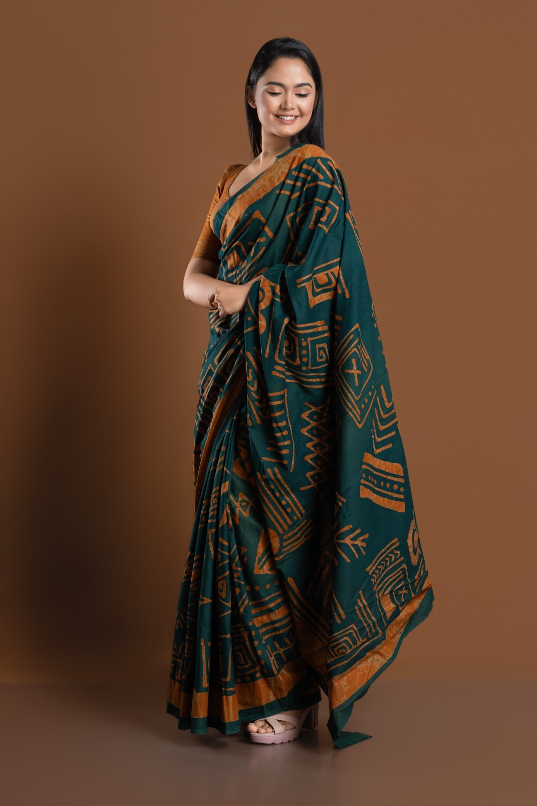 Handcrafted Authentic Sri Lankan Batik Saree