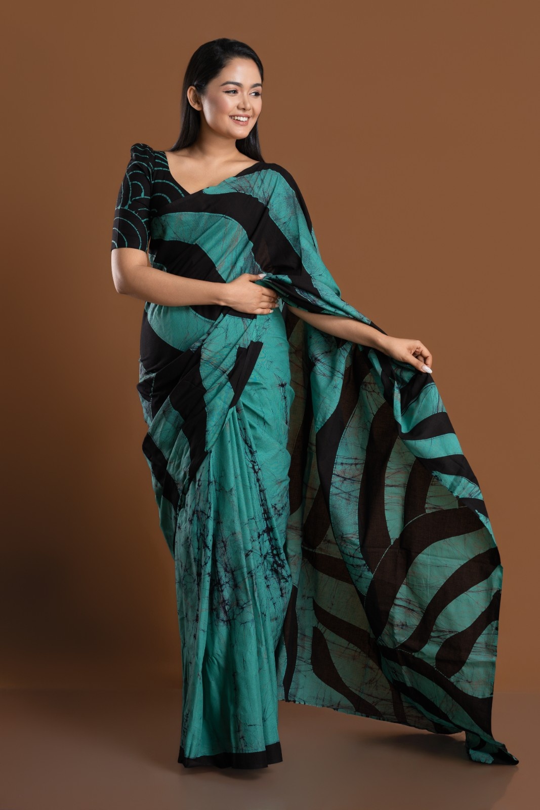 Handcrafted Authentic Sri Lankan Batik Saree