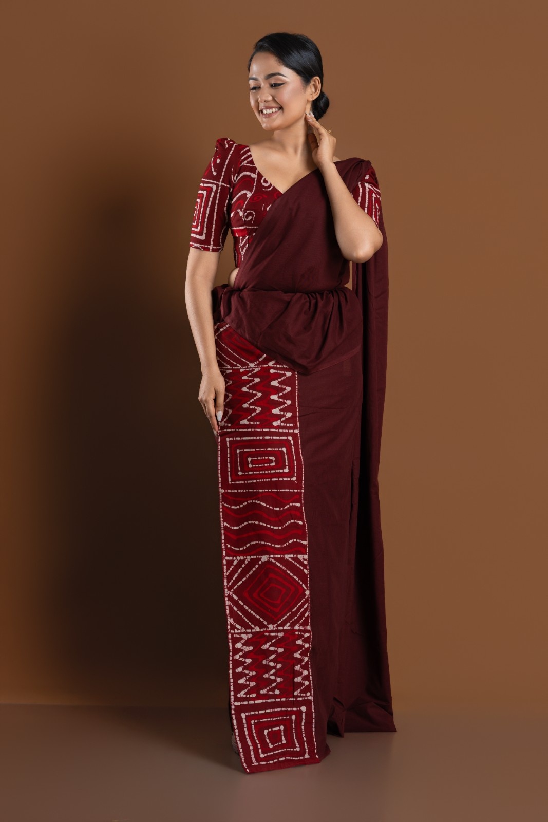 Handcrafted Authentic Sri Lankan Batik Saree