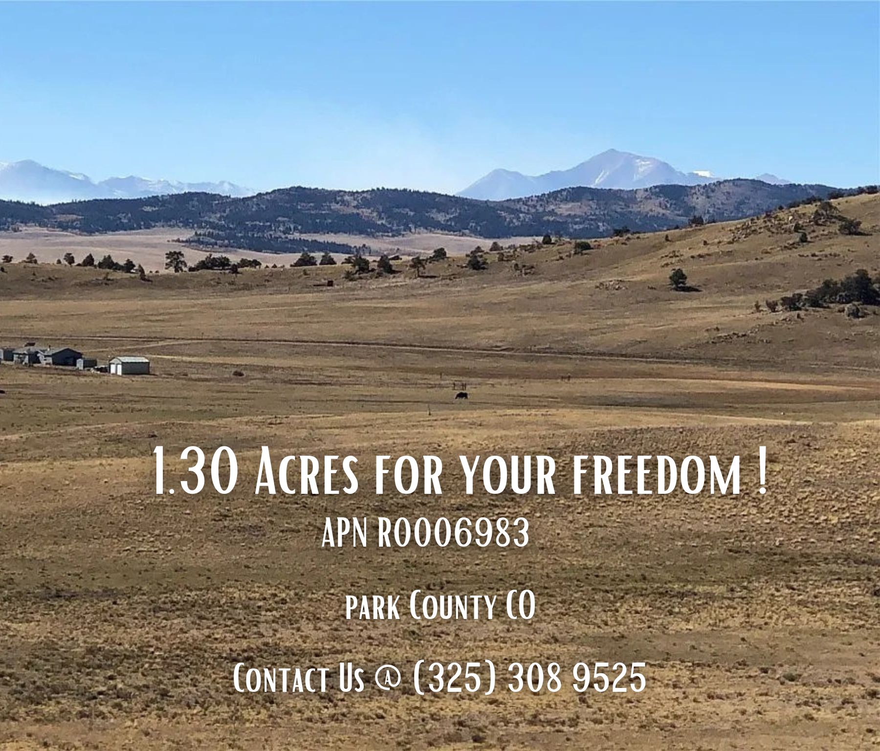 1.3 Acres Colorado Land for Sale in Hartsel, CO | Owner Financing | Buildable Lot Near Spinney & Eleven Mile Reservoir | No HOA