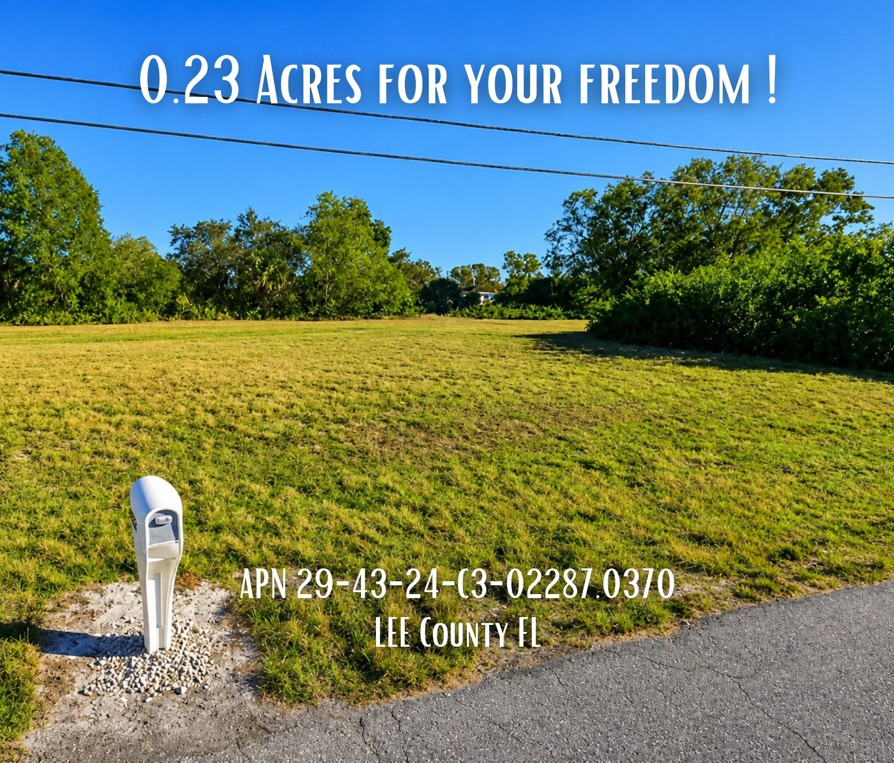Build Your Dream Home on a Freshwater Canal Lot in Cape Coral! Only $29,900 • Seller Financing Available! 