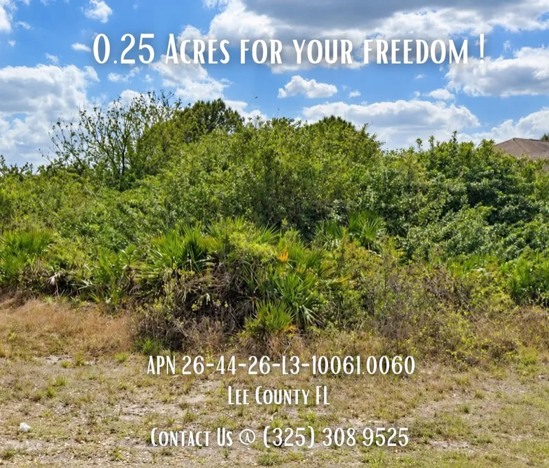 3209 6th St W, Lehigh Acres, FL — 0.25± Acre Lot, Lee County