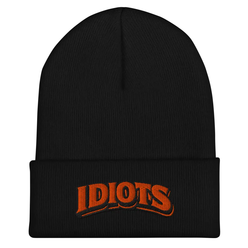 IDIOTS Cuffed Beanie