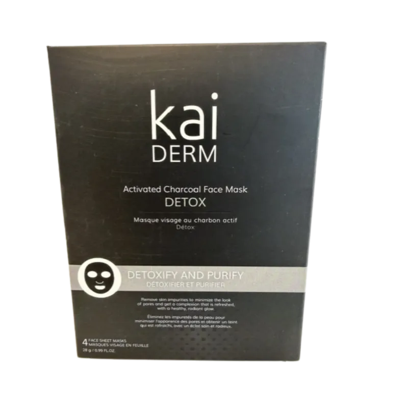 Kai DERM Activated Charcoal Face Mask – Detox