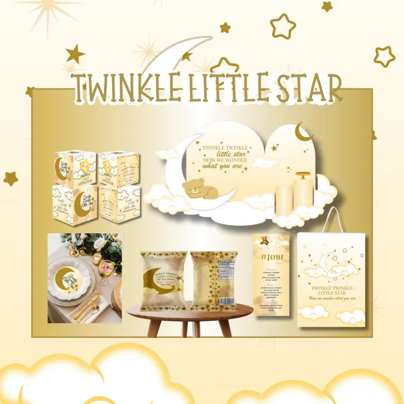 Twinkle Baby Shower Templates