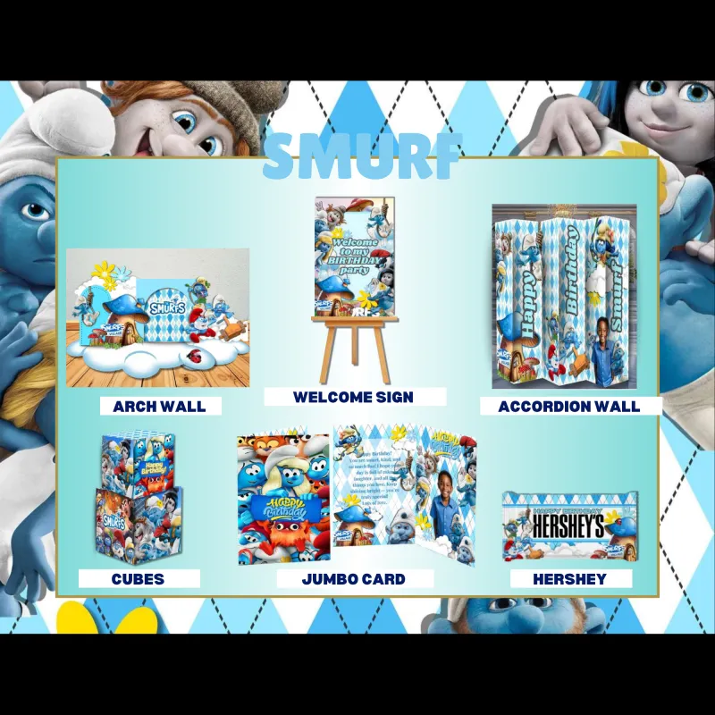 Smurfs Birthday