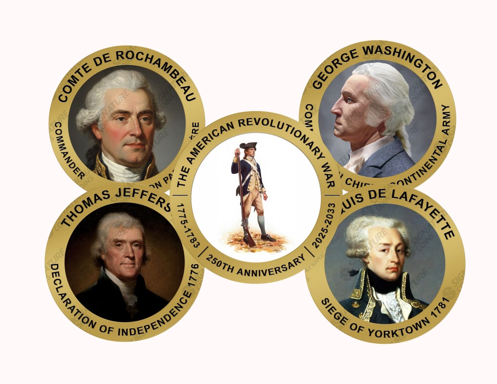 Full Set of Commemorative Coins