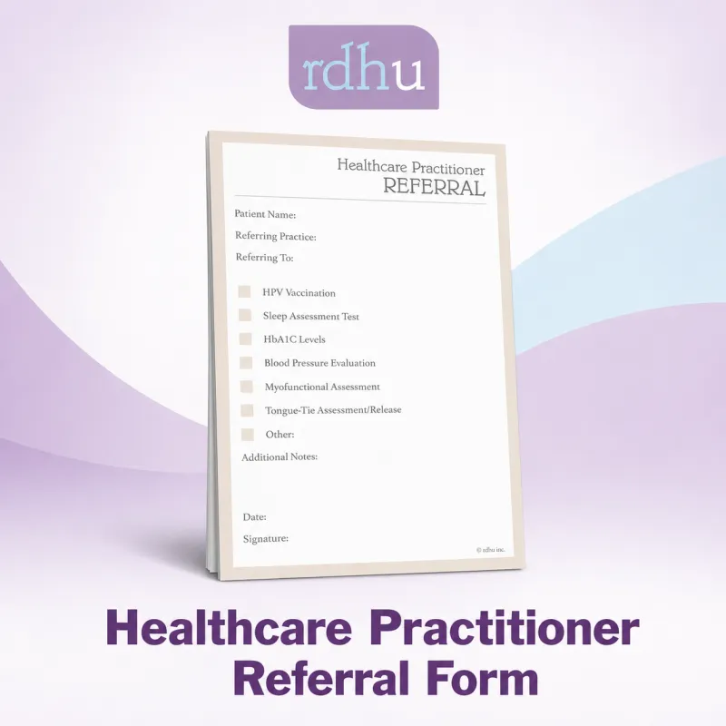 Healthcare Practitioner Referral Pad