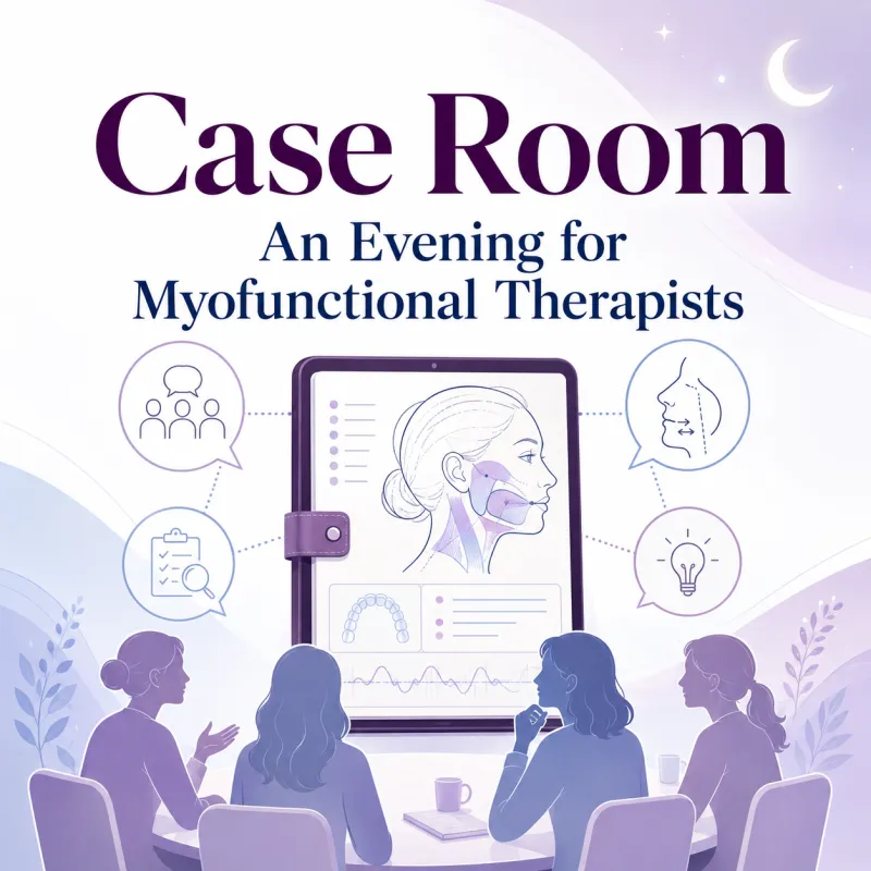 2026/09/29: Case Room: An Evening for Myofunctional Therapists
