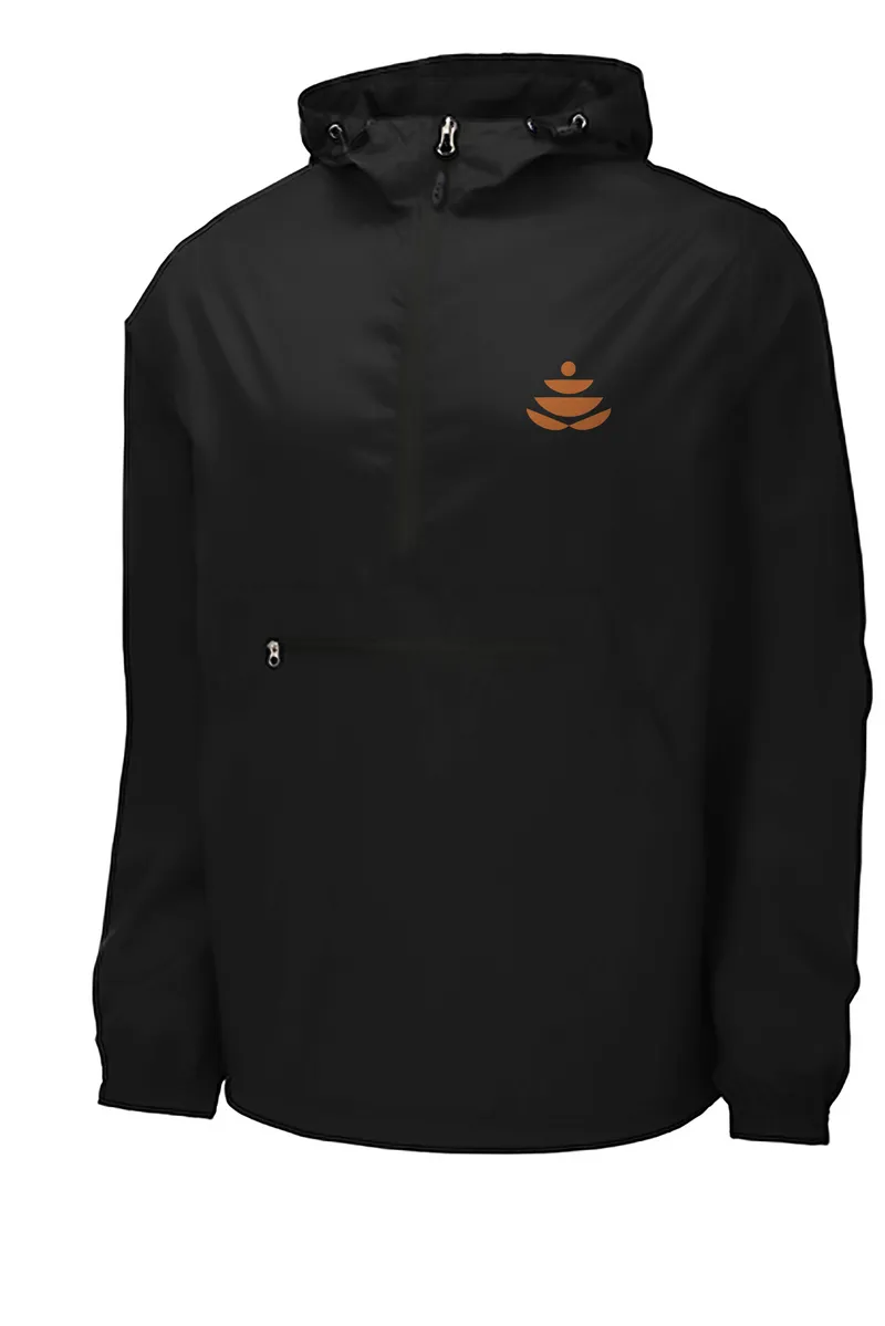 Sport-Tek Packable Anorak - Black