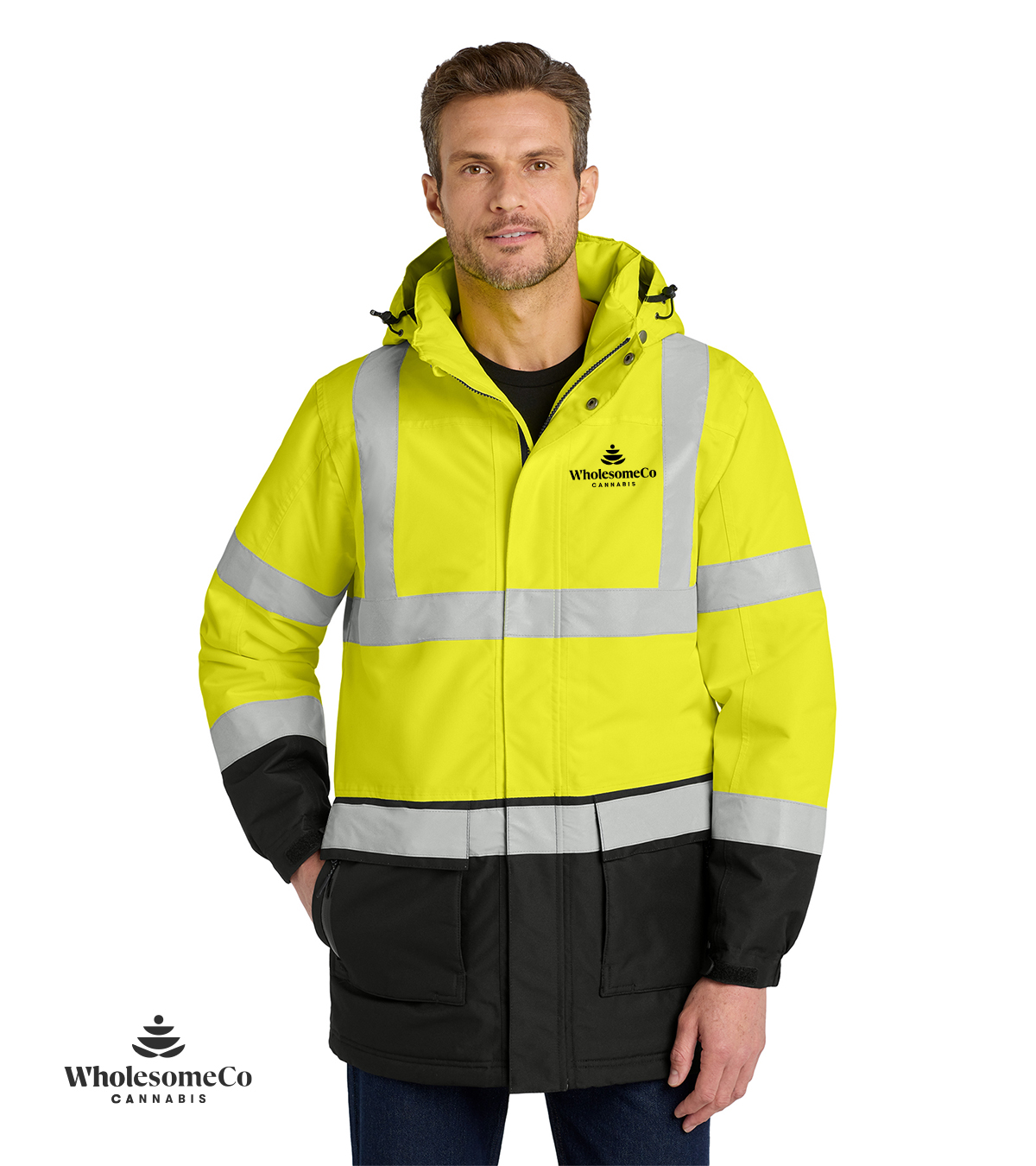 Port Authority J799S ANSI Class 3 Safety Heavyweight Parka