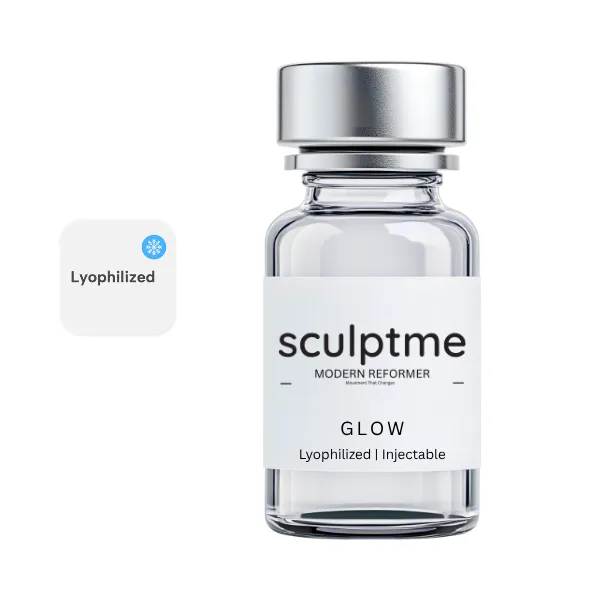 GLOW (BPC-157 / GHK-CU / TB-500)10mg/50mg/10mg/mL (3mL) - Lyophilized