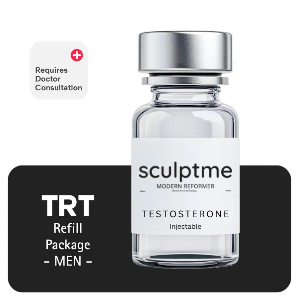 TRT Men's Refill Only Package 60 days (Cypionate 200mg/mL 10mL + Anastrozole 24×1mg)