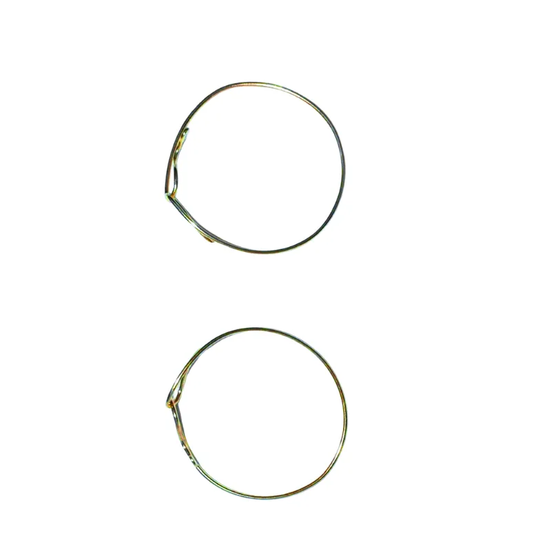 Line Art 4 Inch Hook Hoop Earrings