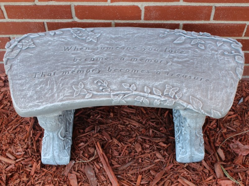 "When Someone You Love" Memorial Garden Bench
