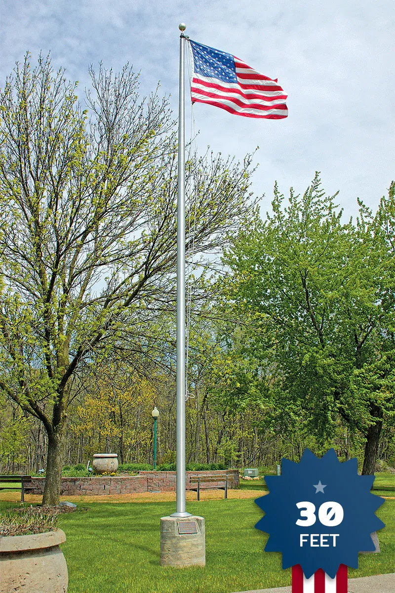 30ft Premium Flagpole