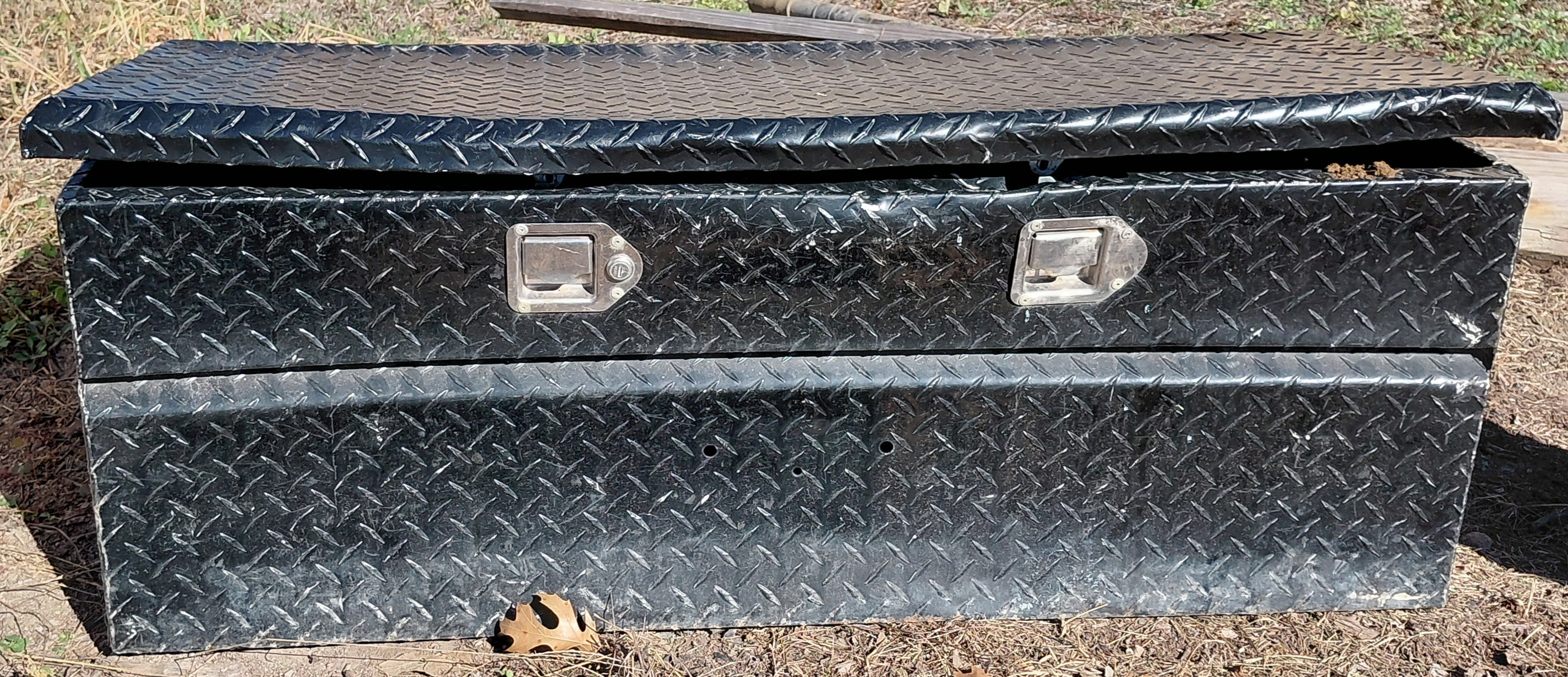  Chest Tool Box BLACK Aluminum TB-15
